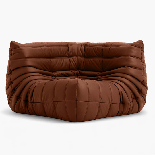 Togo Sofa Corner Aniline Leather