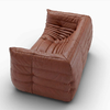 Togo Fireside Sofa Aniline Leather