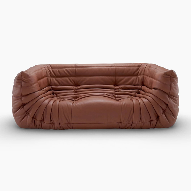 Togo Fireside Sofa Aniline Leather