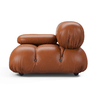 Camaleonda Leather Sofa Module Left Armrest