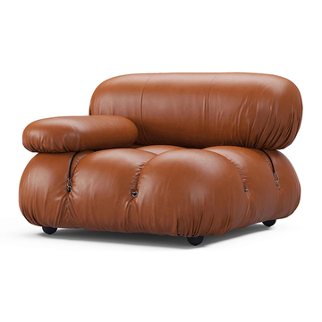 Camaleonda Leather Sofa Module Left Armrest